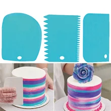 Edge-Decorating Cutters-Set Comb Cake-Scraper Fondant-Tools Bread-Dough Icing Cooking