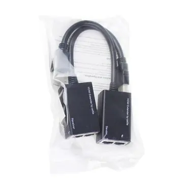 Practical HDMI Over RJ45 CAT5e CAT6 LAN Ethernet Balun Extender Repeater Up to 100ft 1080P High Performance
Practical HDMI Over RJ45 CAT5e CAT6 LAN Ethernet Balun Extender Repeater Up to 100ft 1080P High Performance