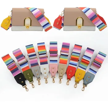 Color Belt Bags Belt Accessories For Women Rainbow fashion Adjustable Shoulder Hanger Handbag Straps Decorative Handle Chain Bag
Color Belt Bags Belt Accessories For Women Rainbow fashion Adjustable Shoulder Hanger Handbag Straps Decorative Handle Chain Bag