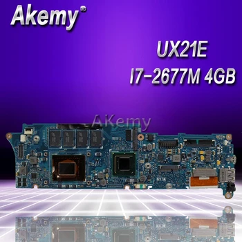 Akemy UX21E Laptop motherboard For Asus UX21E UX21 Test original mainboard 4G RAM I7-2677M
Akemy UX21E Laptop motherboard For Asus UX21E UX21 Test original mainboard 4G RAM I7-2677M
