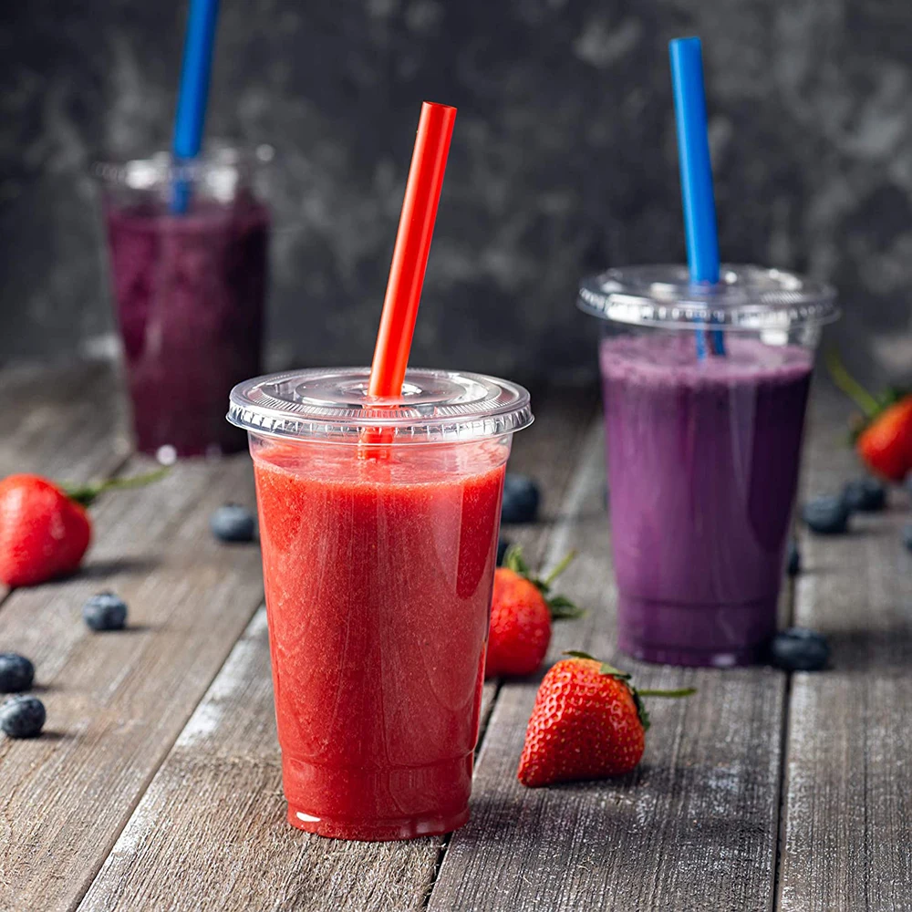 Generic 100pcs Disposable Clear Plastic Cups With Dome Lids Jumia Nigeria