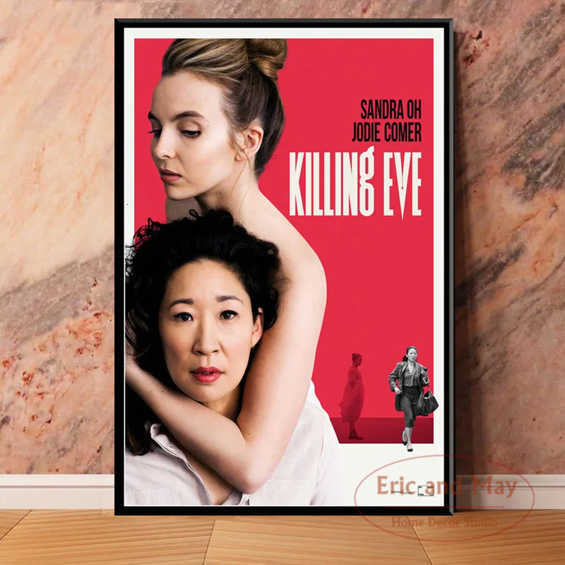 ТВ-сериал Killing Eve художественная живопись винтажный холст плакат настенный Декор