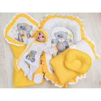 Набор для новорожденного 8-ми предметный Набор - гнездышко + комплект на выписку
Набор для новорожденного 8-ми предметный Набор - гнездышко + комплект на выписку