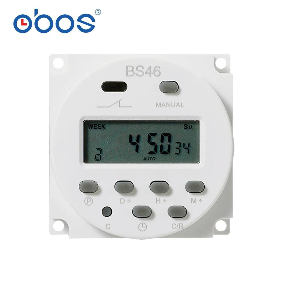 Timer 220V 110V 24V 12V CN101A Digital LCD Timer Programmable Relay Time Switch 16A CN101
Timer 220V 110V 24V 12V CN101A Digital LCD Timer Programmable Relay Time Switch 16A CN101