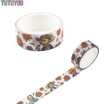 PC1981 Famous Painter Van Gogh Washi Tapes Life Stationery Decorative Adhesive Scrapbooking DIY Paper Office Stickers
PC1981 Famous Painter Van Gogh Washi Tapes Life Stationery Decorative Adhesive Scrapbooking DIY Paper Office Stickers