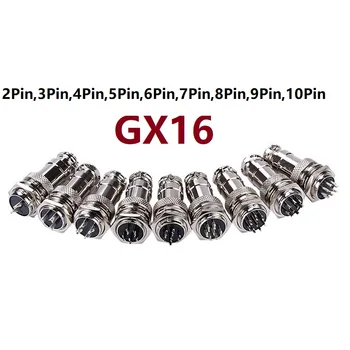 1Set Female + Male GX16 Aviation Connector 2Pin 3Pin 4Pin 5Pin 6Pin 7Pin 8Pin 9Pin 10Pin Circular Socket
1Set Female + Male GX16 Aviation Connector 2Pin 3Pin 4Pin 5Pin 6Pin 7Pin 8Pin 9Pin 10Pin Circular Socket