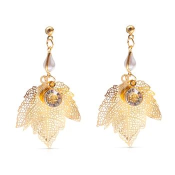 WYBU Summer Style Hollow Out Leaves Drop Earrings Star Pearl Drop Earing Women Jewel Alli Express Brinco Bijouterie
WYBU Summer Style Hollow Out Leaves Drop Earrings Star Pearl Drop Earing Women Jewel Alli Express Brinco Bijouterie