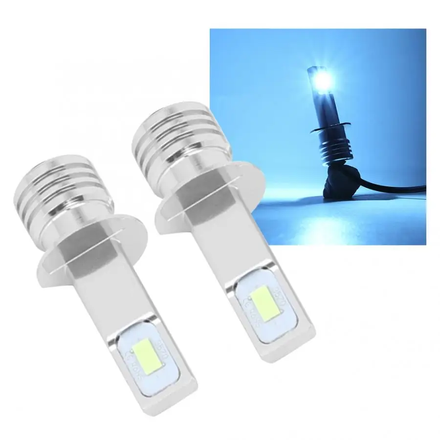 2Pcs H1 80W 8000K Ice Blue Car LED Fog Light Bulb Fog Lamp 12-24V Universal Ice Lamp for Auto
2Pcs H1 80W 8000K Ice Blue Car LED Fog Light Bulb Fog Lamp 12-24V Universal Ice Lamp for Auto