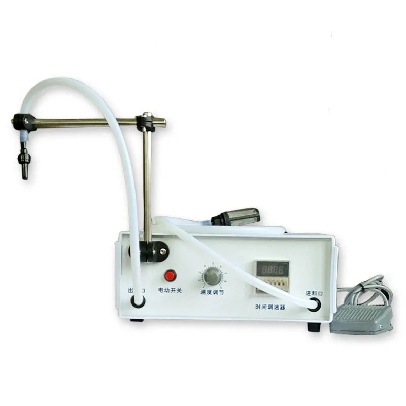 Liquid quantitative filling machine automatic single head small oil beer water soft drink liquid filling machine
Liquid quantitative filling machine automatic single head small oil beer water soft drink liquid filling machine