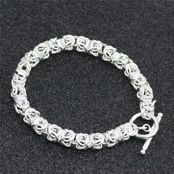 Fashion Silver Bracelet Exaggerated Temperament Faucet Woman Hand Jewelry Chain
Fashion Silver Bracelet Exaggerated Temperament Faucet Woman Hand Jewelry Chain