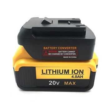 Battery Adapter For Dewalt 18/20V Battery Convert To BOSCH 18V Power Tools DCB180 DCB182 DCB184 Battery Charger Replacement
Battery Adapter For Dewalt 18/20V Battery Convert To BOSCH 18V Power Tools DCB180 DCB182 DCB184 Battery Charger Replacement