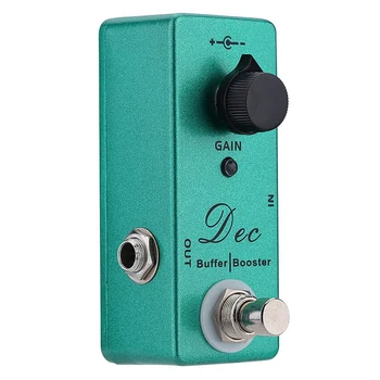 MOSKYO Dec Buffer Booster Electric Guitar Effect Pedal Full Metal Shell True Bypass Switching
MOSKYO Dec Buffer Booster Electric Guitar Effect Pedal Full Metal Shell True Bypass Switching