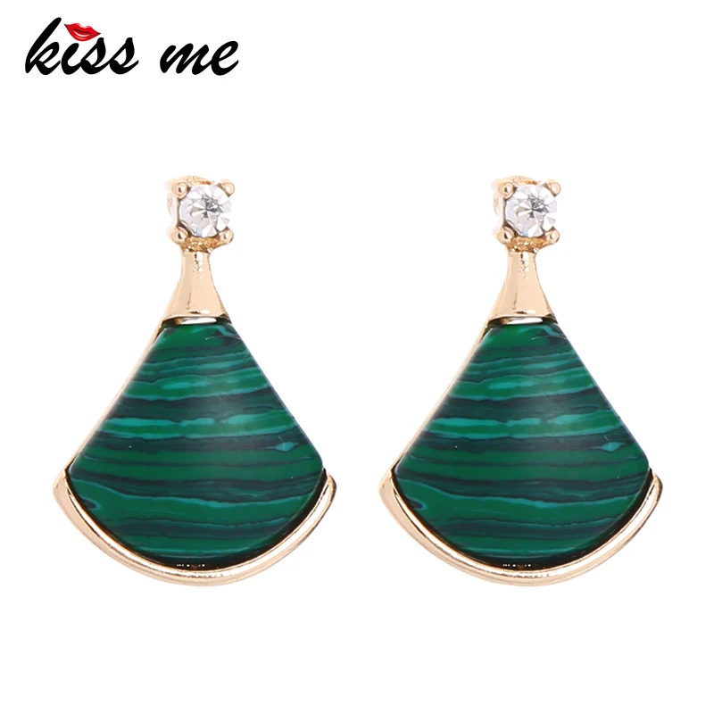 kissme Delicate Crystal Multicolored Texture Natural Stone Shell Setor Stud Earrings For Women Gold Color New Fashion Jewelry
kissme Delicate Crystal Multicolored Texture Natural Stone Shell Setor Stud Earrings For Women Gold Color New Fashion Jewelry