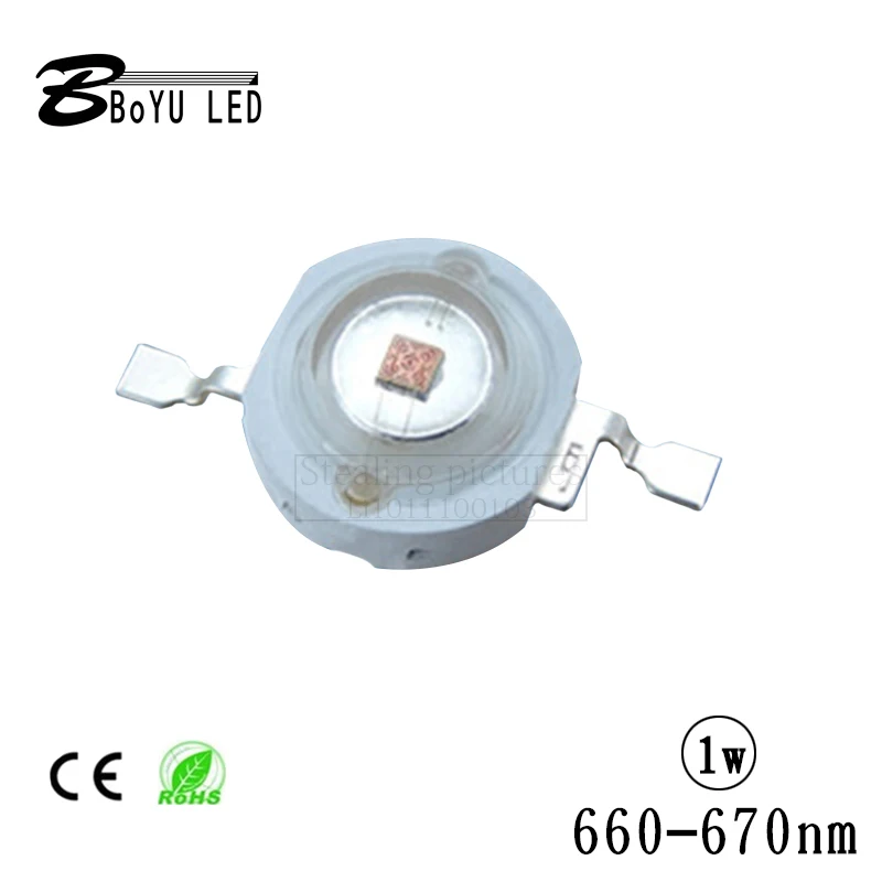 High-power Cree LED660-670nm1W3W5W high power plant lamp red light led lamp beads 38mil red
High-power Cree LED660-670nm1W3W5W high power plant lamp red light led lamp beads 38mil red