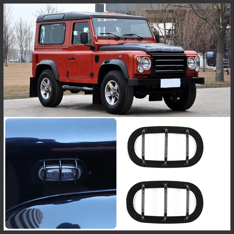 For 2004-2019 Land Rover Defender 90 110 130 stainless steel car car turn signal protective cover sticker interior accessories
For 2004-2019 Land Rover Defender 90 110 130 stainless steel car car turn signal protective cover sticker interior accessories