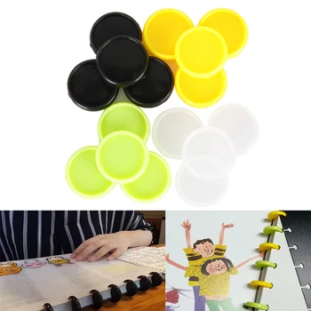 T Mushroom Hole Disc-binding Loose Book Binding Ring Disc Arc Binding Notebook Arc Binding Notebook Office Supplies Candy Color 
T Mushroom Hole Disc-binding Loose Book Binding Ring Disc Arc Binding Notebook Arc Binding Notebook Office Supplies Candy Color