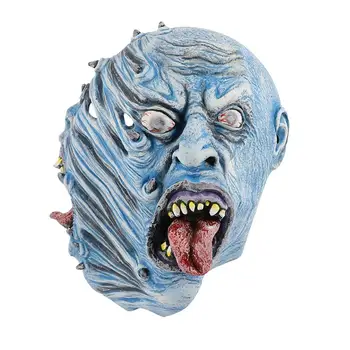 1pc Bule Head Mask Durable Nontoxic Scary Creative Funny Decorative Double Face Mask for Halloween
1pc Bule Head Mask Durable Nontoxic Scary Creative Funny Decorative Double Face Mask for Halloween