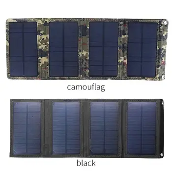 5V Durable Reusable Portable Solar Panel Solar Charging Equipment Solar Cells Foldable Hiking Phone Charger Traval Folding Bag
5V Durable Reusable Portable Solar Panel Solar Charging Equipment Solar Cells Foldable Hiking Phone Charger Traval Folding Bag