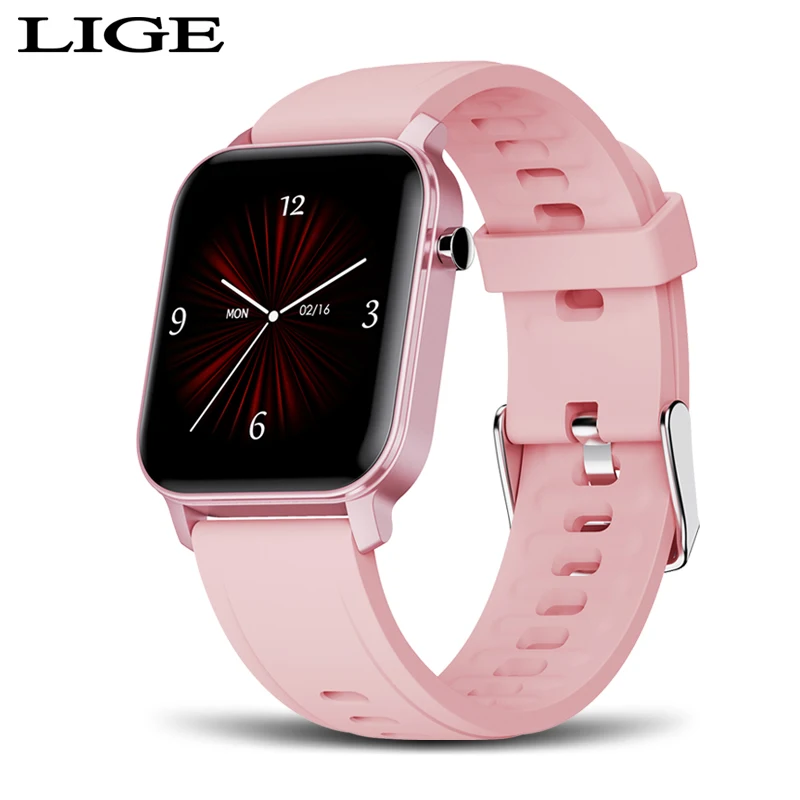 LIGE Woman Smart Watch Women Fitness Watch Smart Watch Men Waterproof Music Weather Display for Android ios Reloj Inteligente
LIGE Woman Smart Watch Women Fitness Watch Smart Watch Men Waterproof Music Weather Display for Android ios Reloj Inteligente