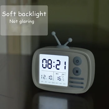 Retro TV Shaped Alarm Clock Multi Function USB Charging Bedside Electronic Clock For Kids
Retro TV Shaped Alarm Clock Multi Function USB Charging Bedside Electronic Clock For Kids