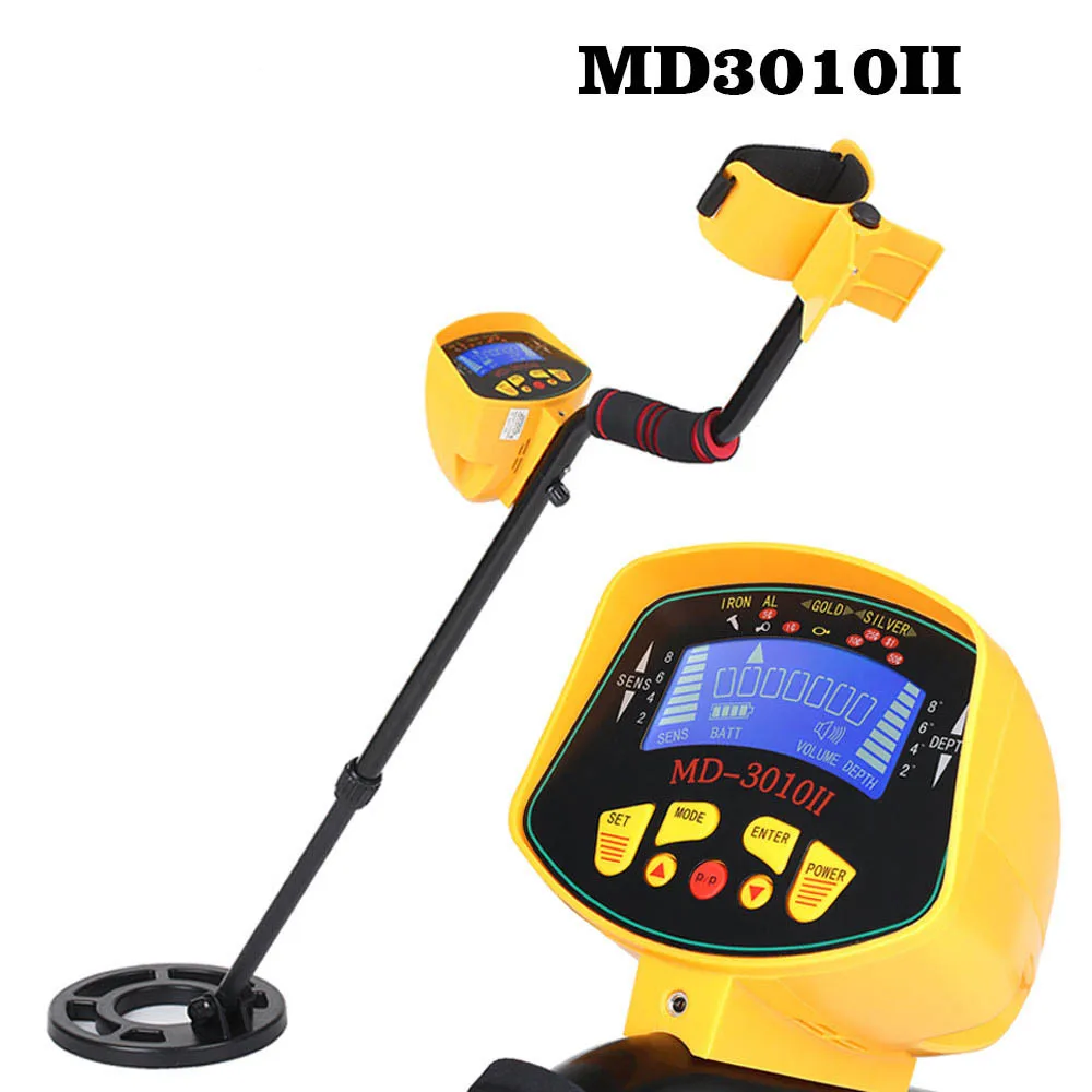 MD-3010II High Sensitivity Underground Metal Detector Portable Pinpointing Gold Seek Gold Digger Finder Treasure Hunter
MD-3010II High Sensitivity Underground Metal Detector Portable Pinpointing Gold Seek Gold Digger Finder Treasure Hunter