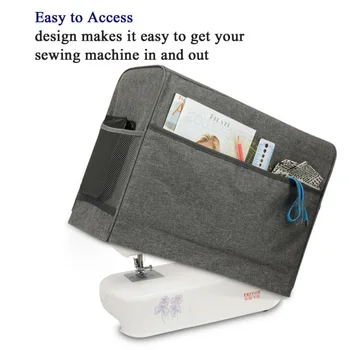 Sewing Machine Storage Bag Organizer Dust Cover With Pockets Portable Dust Protective Cover Storage Bag For Sewing Machine
Sewing Machine Storage Bag Organizer Dust Cover With Pockets Portable Dust Protective Cover Storage Bag For Sewing Machine