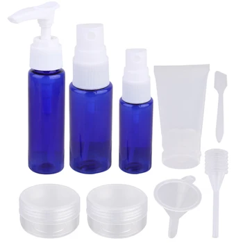 1 Set Blue Empty Water Sprayer Set Portable Toiletries Liquid Containers Leak-proof Pump Bottles Empty Dispenser with Sticker 
1 Set Blue Empty Water Sprayer Set Portable Toiletries Liquid Containers Leak-proof Pump Bottles Empty Dispenser with Sticker