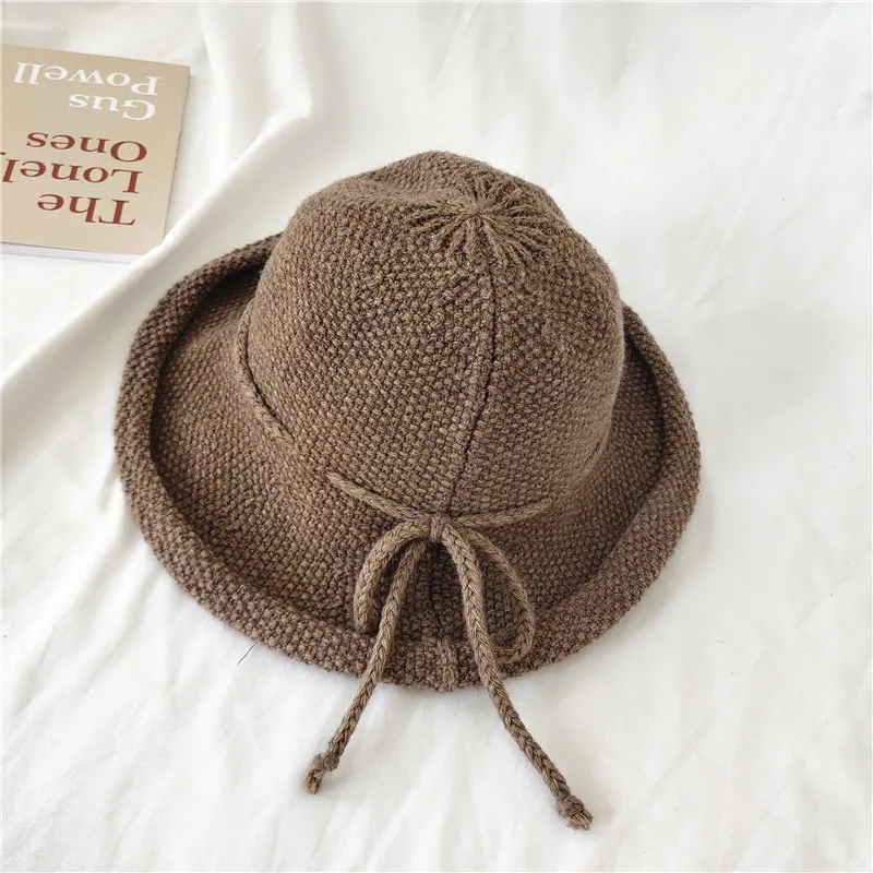 Bucket Hat Women's Autumn And Winter Korean-style Versatile Wool Hat Warm Knit Bucket Hat Fashion Cute Fashion Retro England
Bucket Hat Women's Autumn And Winter Korean-style Versatile Wool Hat Warm Knit Bucket Hat Fashion Cute Fashion Retro England