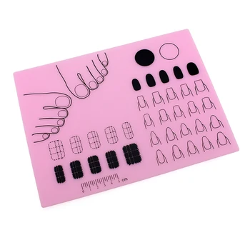 1pcs Foldable Nail Art Silicone Pad Washable Exercise Painting Mat DIY Soft Manicure Practice Tools Nail Supplies
1pcs Foldable Nail Art Silicone Pad Washable Exercise Painting Mat DIY Soft Manicure Practice Tools Nail Supplies