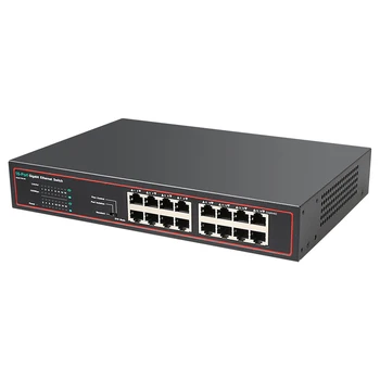 Gigabit Network Switch 16 Port 10/100/1000Mbps Fast Ethernet Switch with Realtek chip lan switch 1000M
Gigabit Network Switch 16 Port 10/100/1000Mbps Fast Ethernet Switch with Realtek chip lan switch 1000M