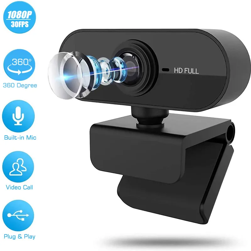 1080P Webcam Conference USB Para PC Web Camera With Mic Interface With For Video Calling Network Teaching Office Meeting
1080P Webcam Conference USB Para PC Web Camera With Mic Interface With For Video Calling Network Teaching Office Meeting