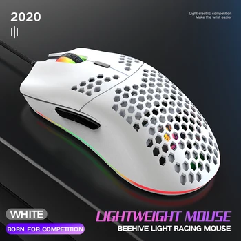 Hollow-out RGB Wired Gaming Mouse Computers Schools Offices Working Ornaments for Windows 10 8 7 PC ZIYOULANG M6
Hollow-out RGB Wired Gaming Mouse Computers Schools Offices Working Ornaments for Windows 10 8 7 PC ZIYOULANG M6