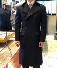 Winter Woolen Men Overcoat Warm Double Breasted Thick Loose Mid-Length Formal Casual Coat Male Jacket
Winter Woolen Men Overcoat Warm Double Breasted Thick Loose Mid-Length Formal Casual Coat Male Jacket