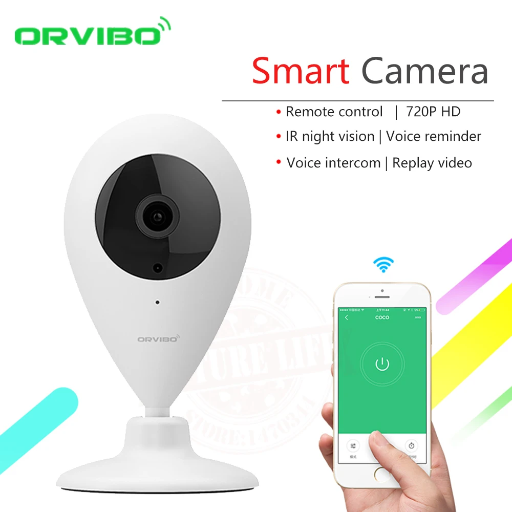 ORVIBO Smart Home Smart Camera Wifi Mobile Phone Remote Control Home HD Smart Camera Panoramic Ip Camrea
ORVIBO Smart Home Smart Camera Wifi Mobile Phone Remote Control Home HD Smart Camera Panoramic Ip Camrea