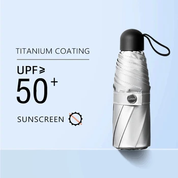 Colorful Mini Sun Umbrella Titanium Silver Coating UV Parasol Umbrellas Rain Women 8k Windproof Ultralight Small Clear Umbrella
Colorful Mini Sun Umbrella Titanium Silver Coating UV Parasol Umbrellas Rain Women 8k Windproof Ultralight Small Clear Umbrella