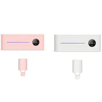 2pcs Uv Light Toothbrush Sterilizer Holder Inhibit Bacterial Antibacterial Box Toothpaste Dispenser - White & Pink
2pcs Uv Light Toothbrush Sterilizer Holder Inhibit Bacterial Antibacterial Box Toothpaste Dispenser - White & Pink
