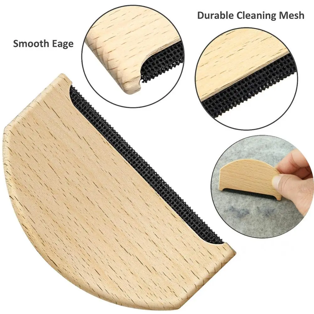 2 pcs Wooden Garment Care Anti Pilling Manual Sweater Brush Easy To Use Home Use Lint Remover Fabric Comb Easy Clean Trimmer
2 pcs Wooden Garment Care Anti Pilling Manual Sweater Brush Easy To Use Home Use Lint Remover Fabric Comb Easy Clean Trimmer