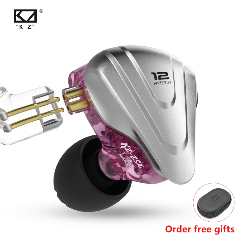 KZ ZSX Terminator Metal HIFI Headset +1DD Hybrid In Ear Earphone DJ Monitor Headphone Earbuds KZ ZS10 PRO ZSN PRO CCA C16 C12
KZ ZSX Terminator Metal HIFI Headset +1DD Hybrid In Ear Earphone DJ Monitor Headphone Earbuds KZ ZS10 PRO ZSN PRO CCA C16 C12