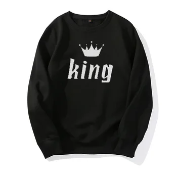 Sweatshirt Tumblr Men Women King&queen Moletom Feminino Mens Hoodies Sweatshirts Oversized Hoodie 2019 Printed Hoodie
Sweatshirt Tumblr Men Women King&queen Moletom Feminino Mens Hoodies Sweatshirts Oversized Hoodie 2019 Printed Hoodie