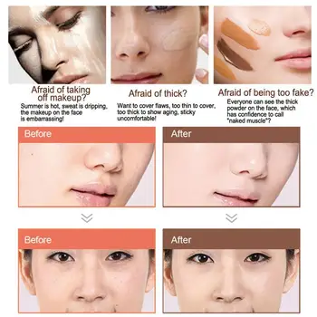 Makeup Liquid Foundation Pore Primer Base Smooth Concealer Brighten Invisible Pores Foundation Korea Face Skin O7V5
Makeup Liquid Foundation Pore Primer Base Smooth Concealer Brighten Invisible Pores Foundation Korea Face Skin O7V5