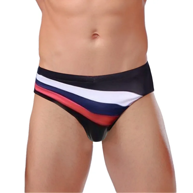 Waterproof Swimwear Men Brief Sexy Striped Swimsuit Trunks For Bathing Man Casual Swimming Underwear Ropa Interior Hombre 3XL
Waterproof Swimwear Men Brief Sexy Striped Swimsuit Trunks For Bathing Man Casual Swimming Underwear Ropa Interior Hombre 3XL