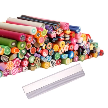 100 X Polymer clay Sticks Nail Decor Jewelry beaded-ABVP 
100 X Polymer clay Sticks Nail Decor Jewelry beaded-ABVP