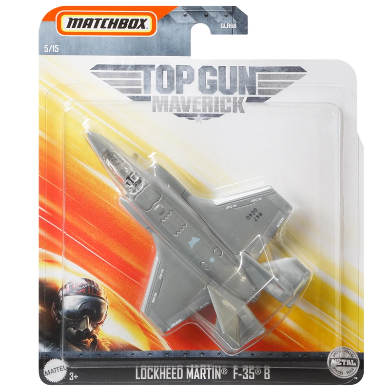 2020 Matchbox Plane LOCKHEED MARTIN F-35 B Top Gun Maverick Metal Collection Alloy Simulation Model Planes | Игрушки и хобби