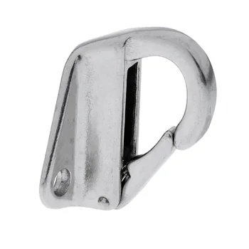 1pcs Marine Stainless Steel Spring Locked Fender Hook Snap Fending Hook Attach Rope Boat Sail Tug Ship Marine Hardware 
1pcs Marine Stainless Steel Spring Locked Fender Hook Snap Fending Hook Attach Rope Boat Sail Tug Ship Marine Hardware