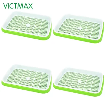 Hot Sale 4pc/set Double-layer Seed Sprouter Nursery Tray Hydroponics Basket Flower Plant Germination Tray Box Drop Sale
Hot Sale 4pc/set Double-layer Seed Sprouter Nursery Tray Hydroponics Basket Flower Plant Germination Tray Box Drop Sale