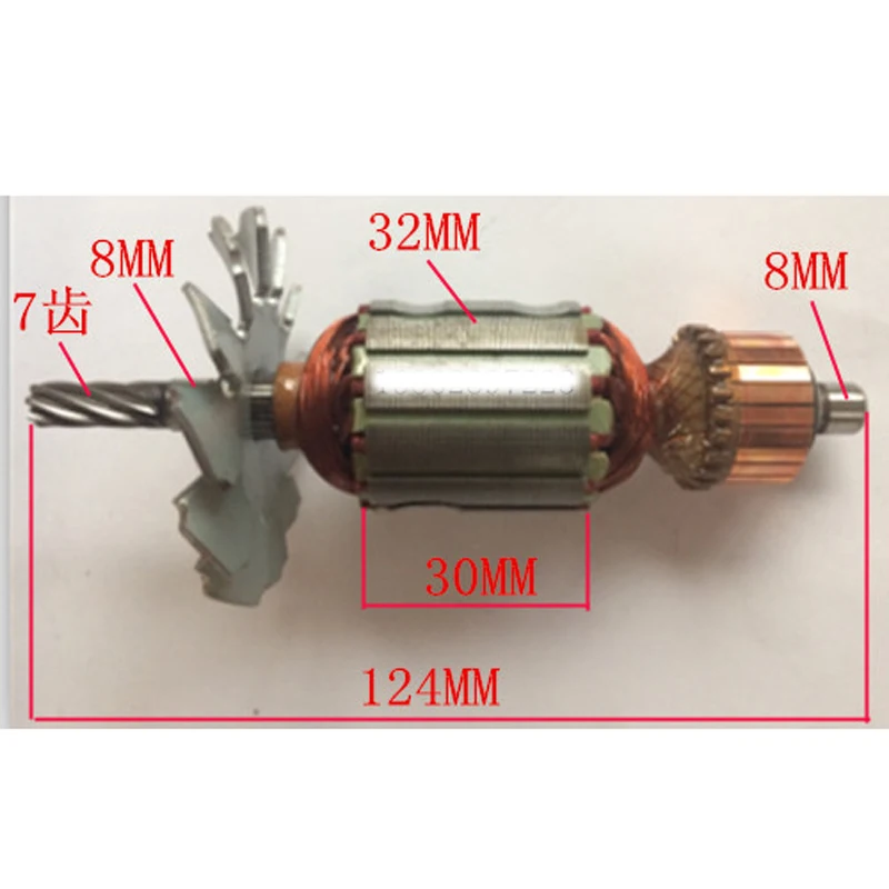 AC220-230V Armature Rotor Replace for Hitachi D6C D-6C Rotor Power Tool Spare Parts
AC220-230V Armature Rotor Replace for Hitachi D6C D-6C Rotor Power Tool Spare Parts