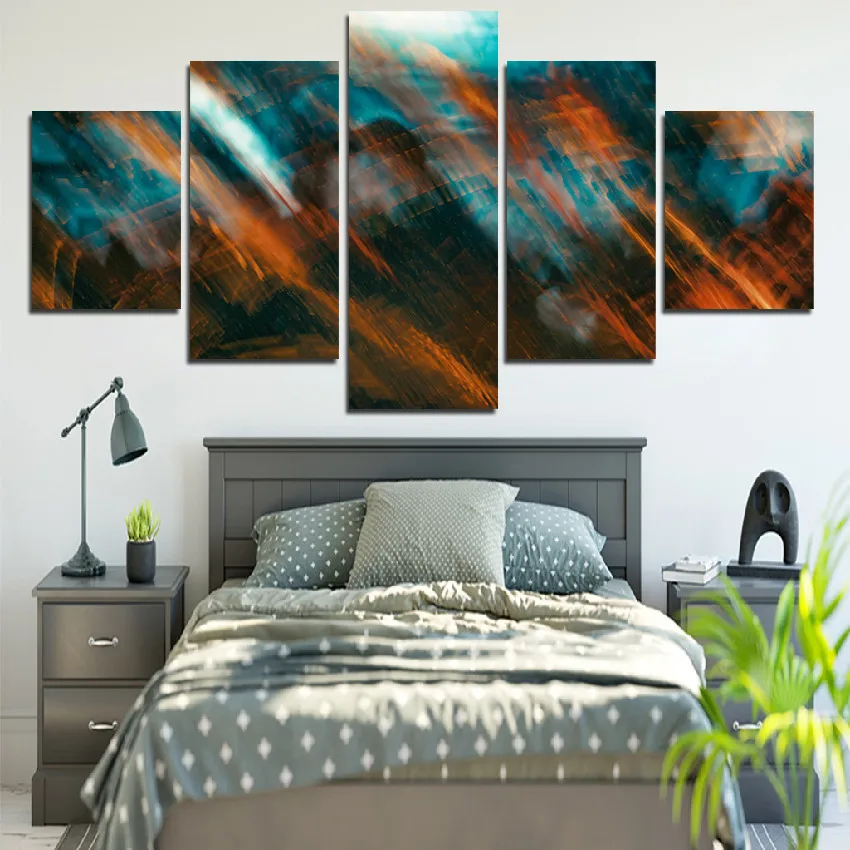 5 Pcs Abstract Orange Green Colorful Geometric Figure Canvas Painting Print Picture Frameless Style Home Decoration
5 Pcs Abstract Orange Green Colorful Geometric Figure Canvas Painting Print Picture Frameless Style Home Decoration