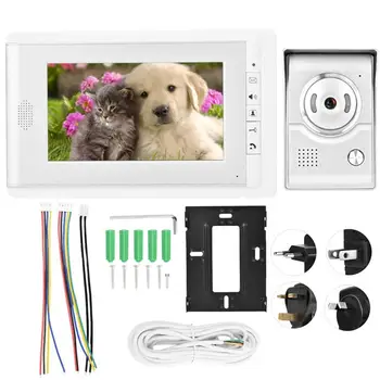 7 In Color HD TFT-LCD Smart Doorbell Video Intercom Entry System Video Intercom Entry System
7 In Color HD TFT-LCD Smart Doorbell Video Intercom Entry System Video Intercom Entry System