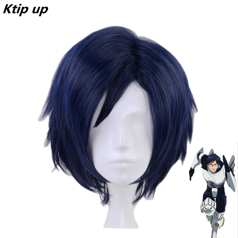 Ktip Up My Boku No Hero Academia Iida Tenya Short Blue 3/7 Styled Heat Resistant Cosplay Costume Wig + Wig Cap
Ktip Up My Boku No Hero Academia Iida Tenya Short Blue 3/7 Styled Heat Resistant Cosplay Costume Wig + Wig Cap