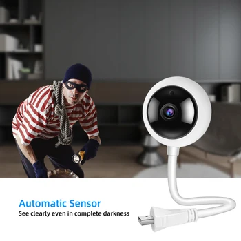 1080P PTZ IP Camera Indoor Wireless Wifi Security Camera Machine Network Surveillance Web Camera Remote Monitor US EU AU UK Plug
1080P PTZ IP Camera Indoor Wireless Wifi Security Camera Machine Network Surveillance Web Camera Remote Monitor US EU AU UK Plug